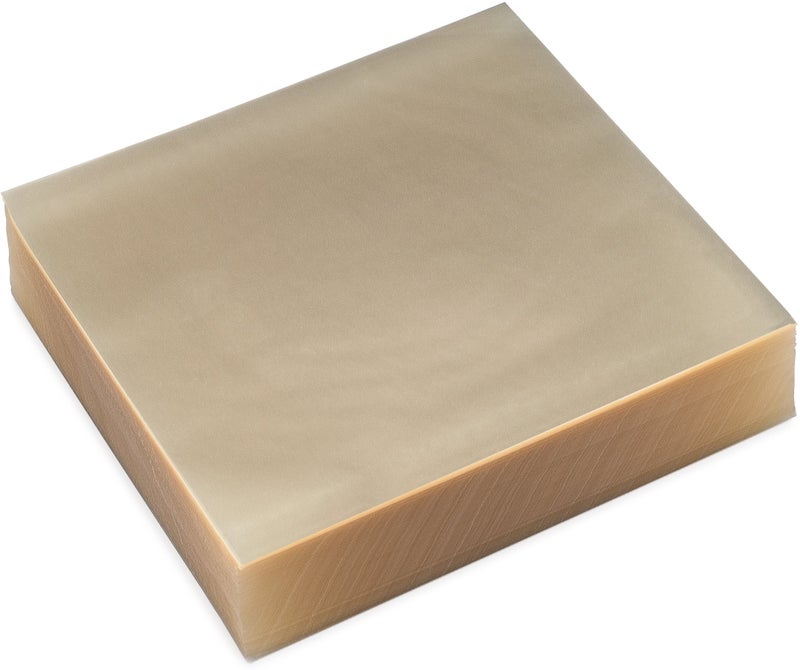 Crinklee Clear Caramel, Candy and Chocolate Wrappers, Natural Cellophane, 1000 Square Sheets, 4.25x4.25 Inches - Image 2